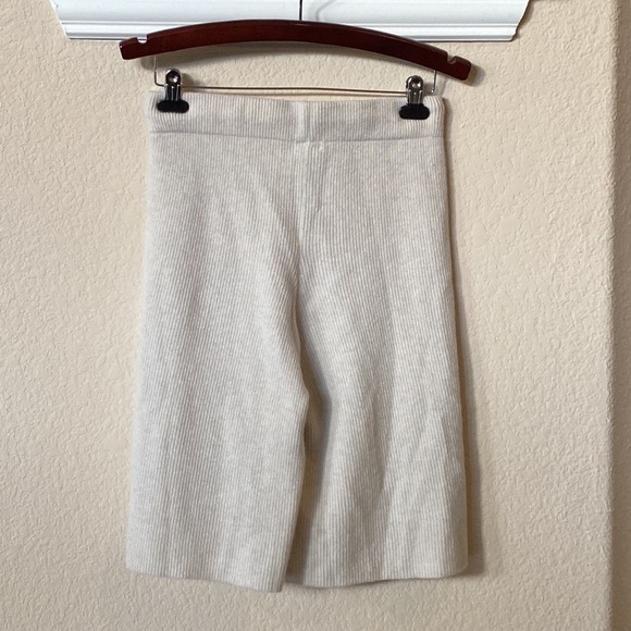 Johnny Was Calme Cashmere Ribbed Bermuda Knit Shorts Loungewear Size S - Picture 4 of 7